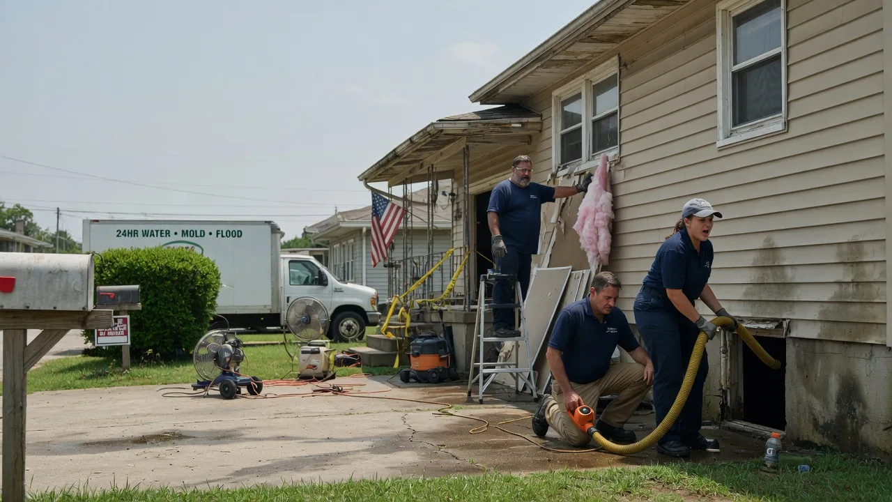 Water Damage Repair in Poplar Grove, IL near me